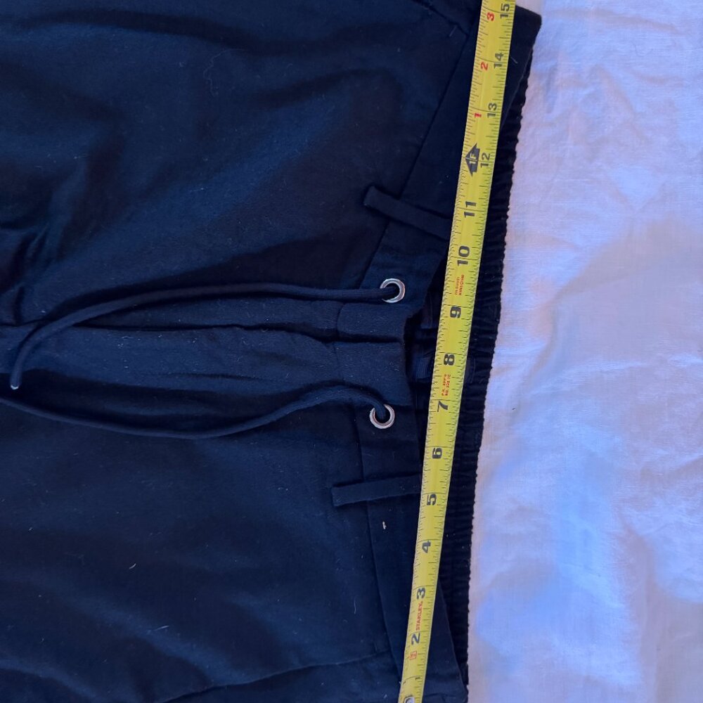 Hugo Boss Wool Blend Drawstring Pants - Picture 2 of 4